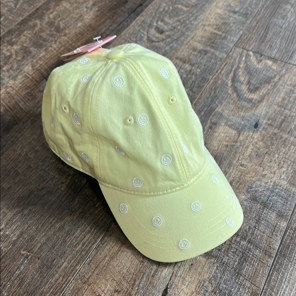 Stoney Clover Yellow Smiley Face Baseball Cap